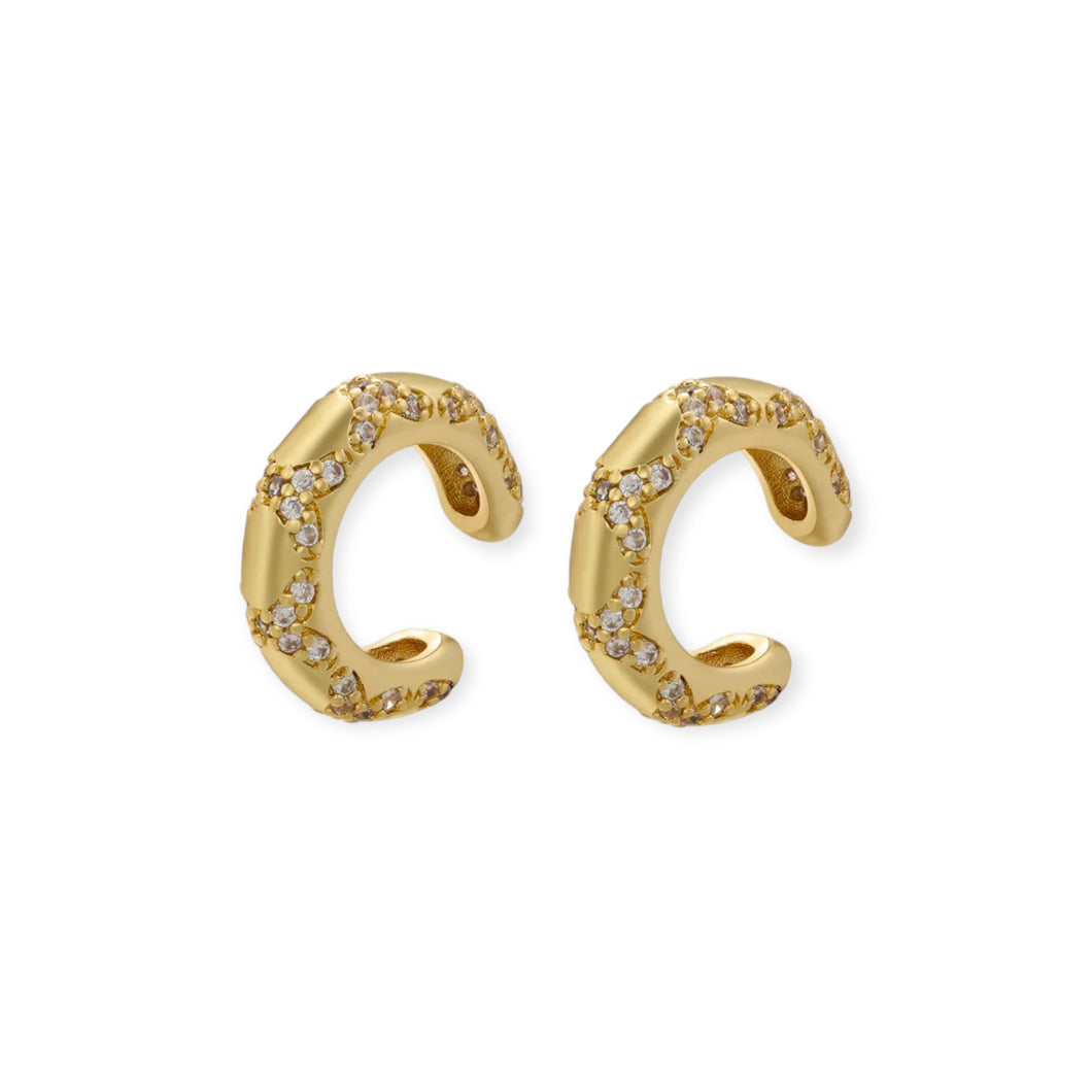 Garland Pave Ear Cuffs (single)