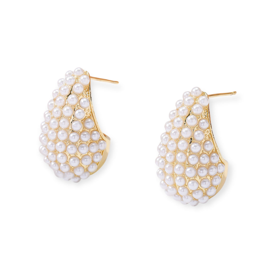 Drop with Pearls Earrings