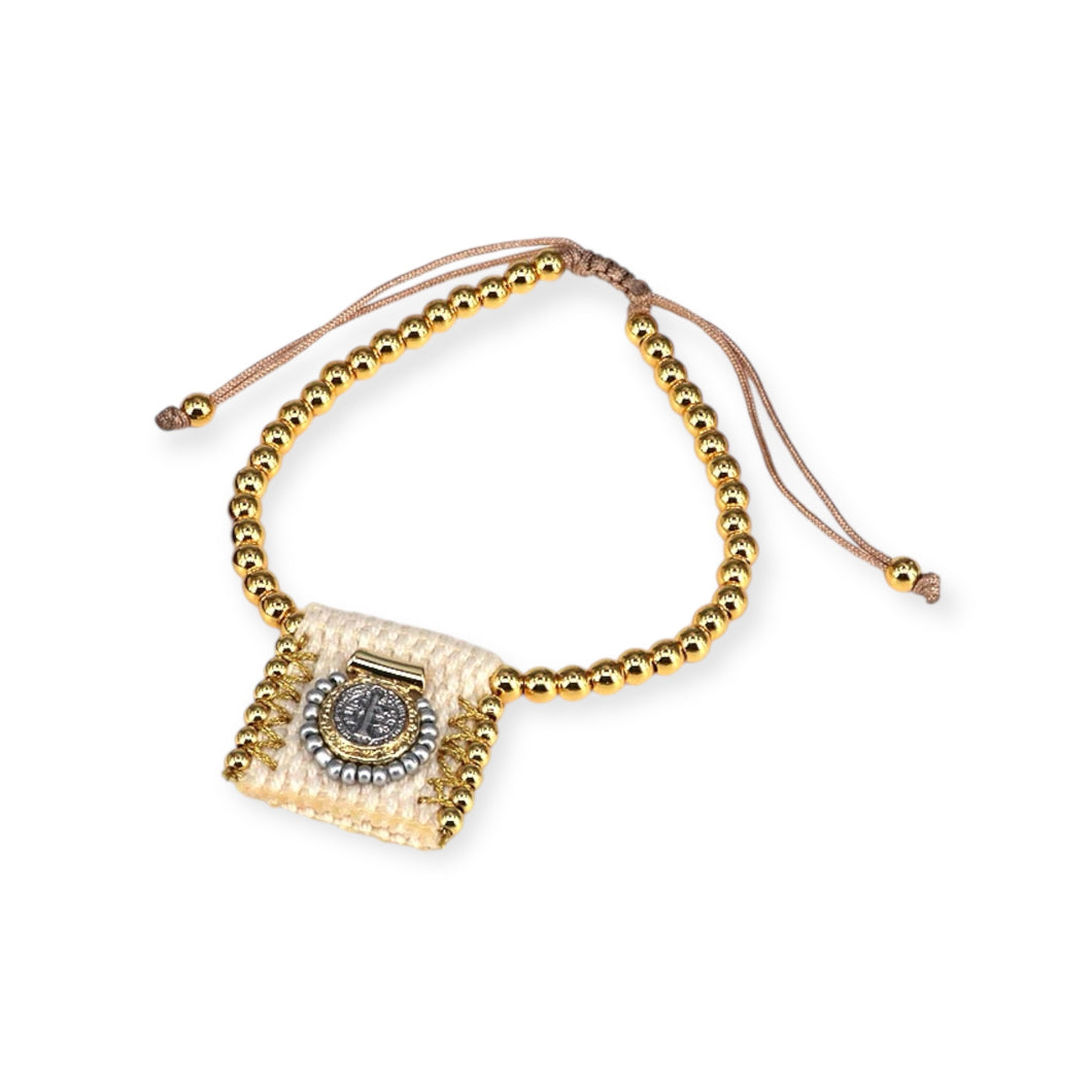 Cloth St. Benedict Bracelet