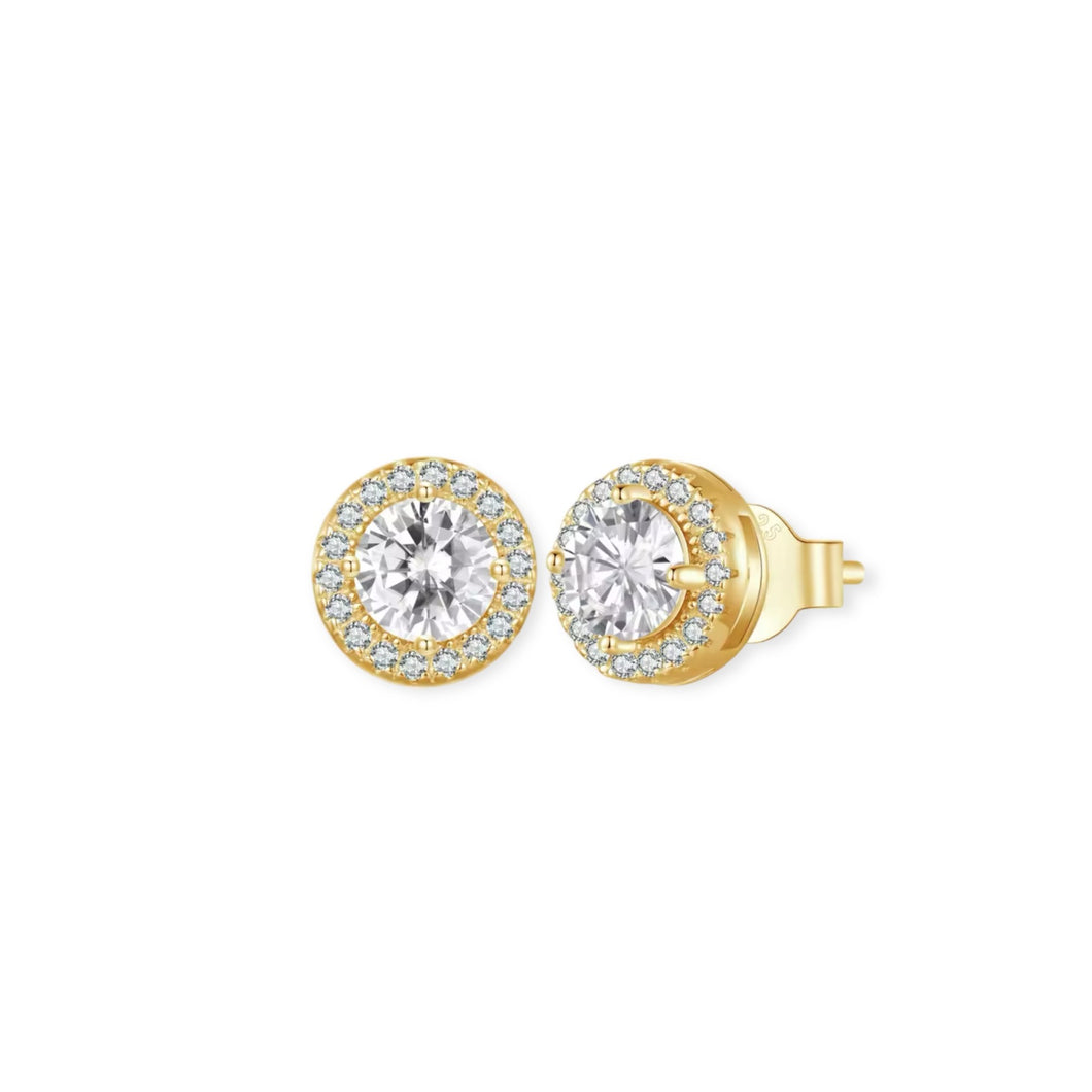 Cubic Zirconia Studs