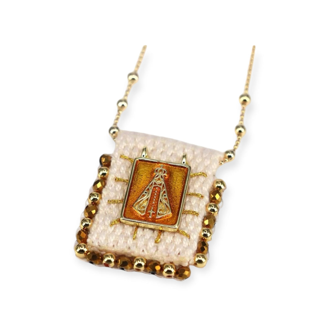 Del Valle Virgen Cloth Necklace
