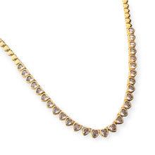 Load image into Gallery viewer, Half Way Heart Necklace
