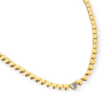Load image into Gallery viewer, Heart Tennis One Heart Necklace
