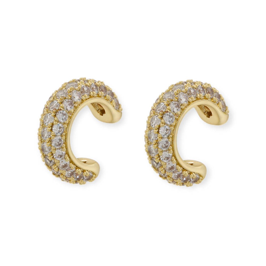 Pave Zirconia Ear Cuff (single)